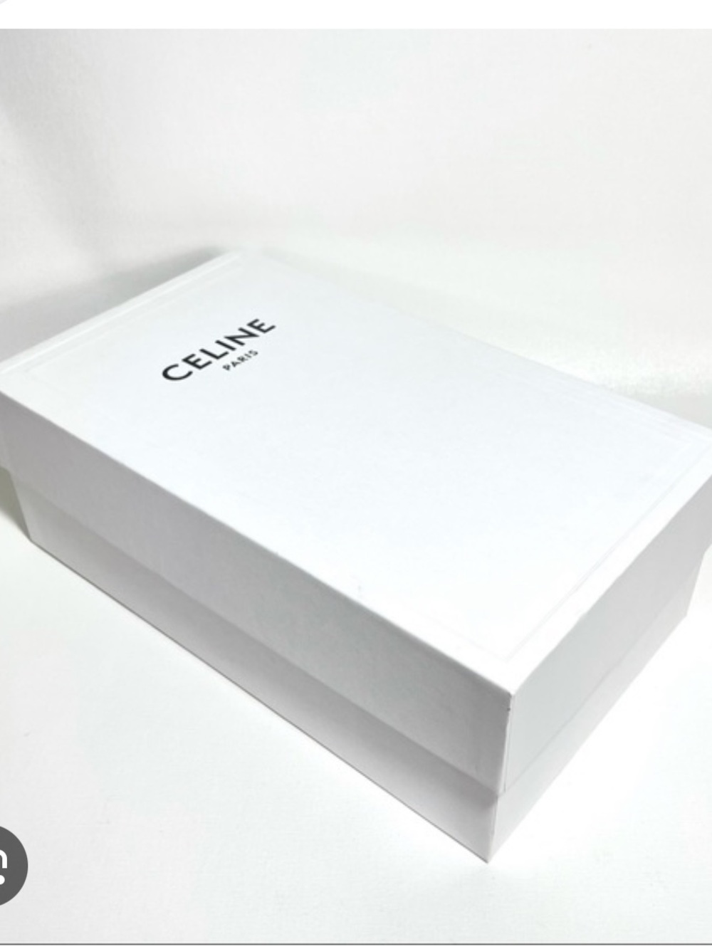 Celine White Logo Gift Box
